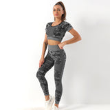 Seamless Camo workout Sets