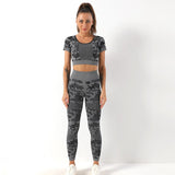 Seamless Camo workout Sets