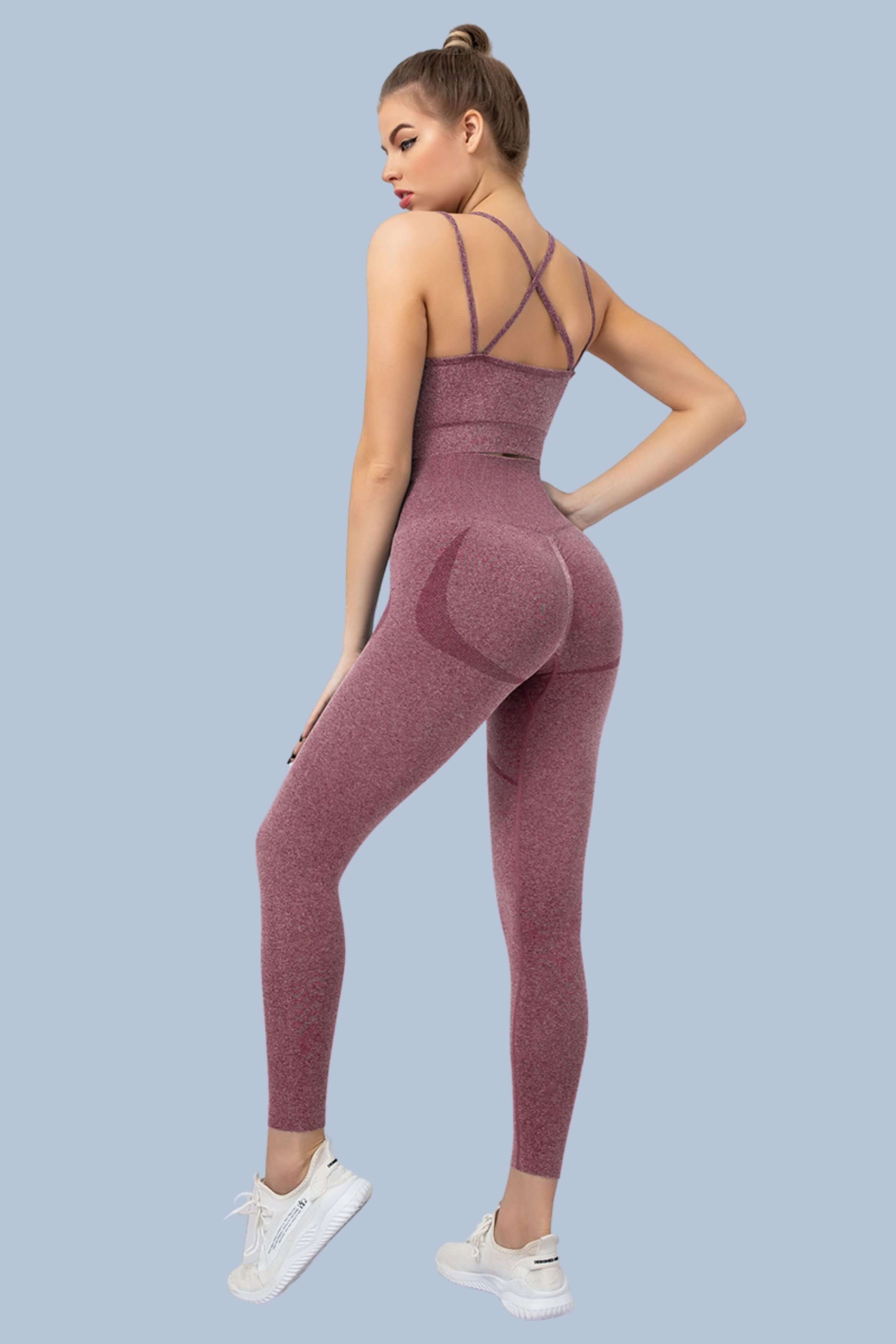 Superfit breathable High Waist BL workout set – YOGADEPT