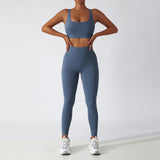 breathable waist-hip long workout sets