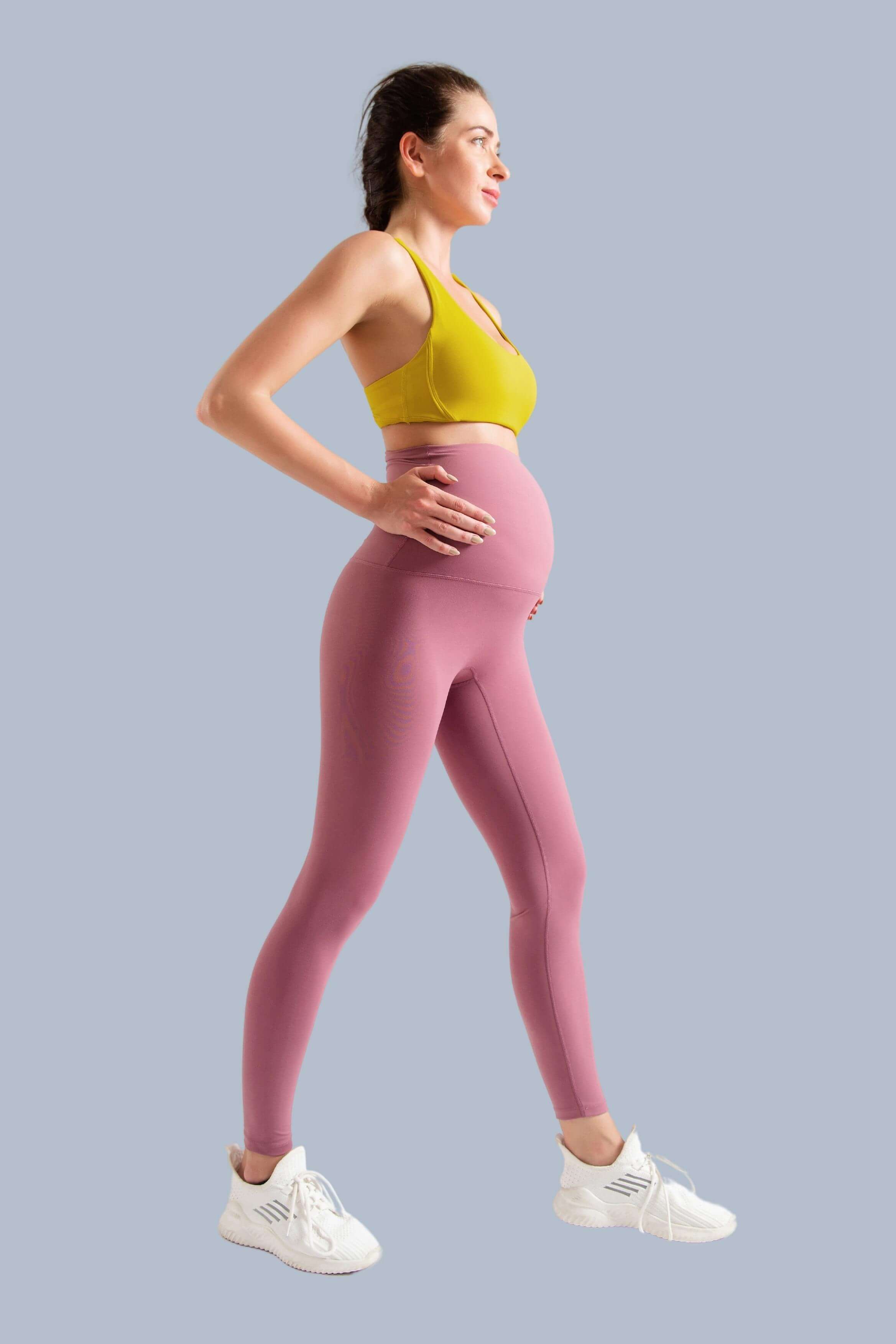 YOGADEPT BUTTERY SOFT FABRIC MATERNITY LEGGINGS