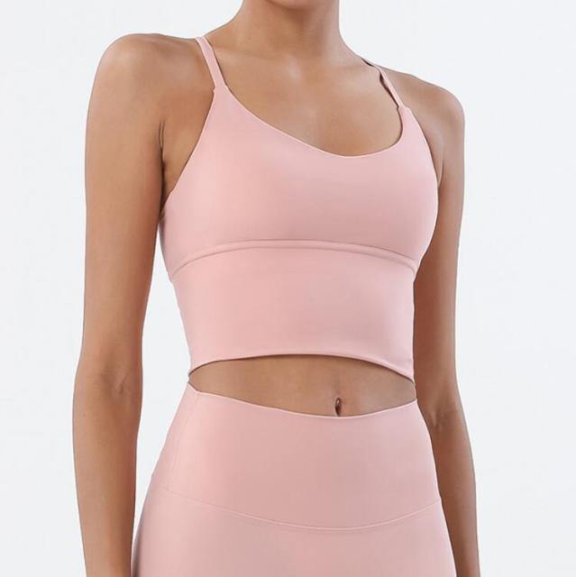 Ready And Steady V-neck Yoga Crop Top -  - CROP TANKS