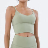 Ready And Steady V-neck Yoga Crop Top -  - CROP TANKS