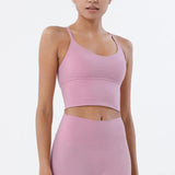 Ready And Steady V-neck Yoga Crop Top -  - CROP TANKS